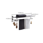 Modern Stainless Steel Bathroom Set Paper Holder Bathroom Shelf Bathroom Accessories
