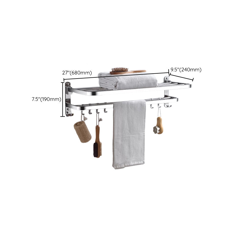 Modern Stainless Steel Bathroom Set Paper Holder Bathroom Shelf Bathroom Accessories