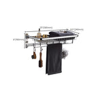 Modern Stainless Steel Bathroom Set Paper Holder Bathroom Shelf Bathroom Accessories