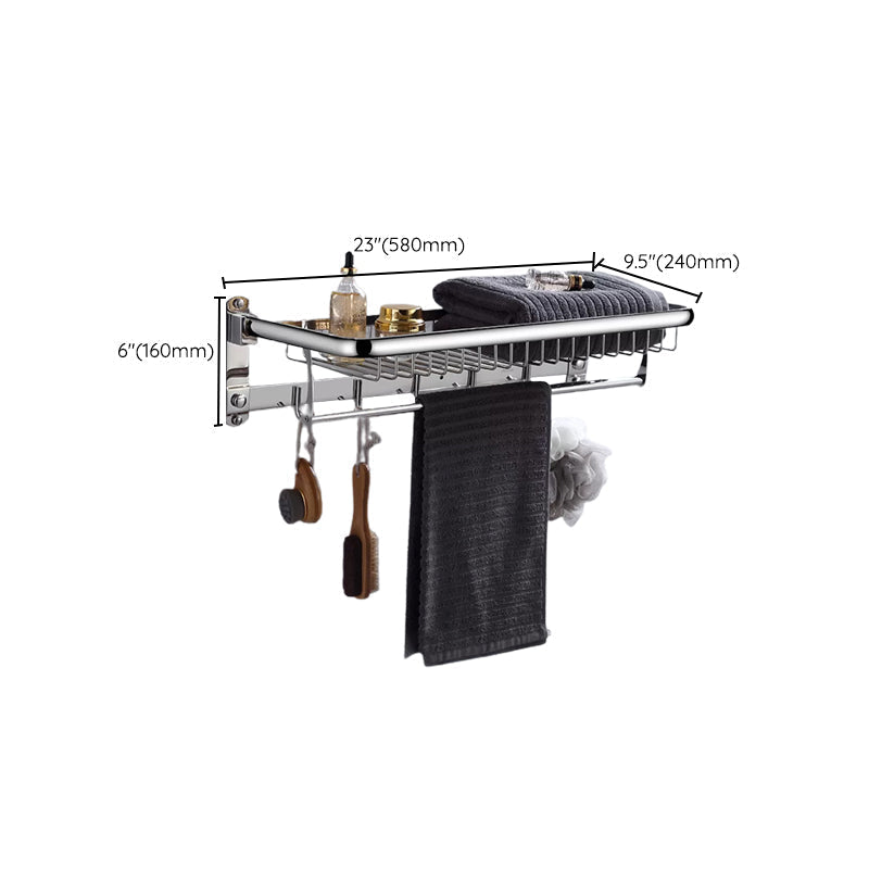 Modern Stainless Steel Bathroom Set Paper Holder Bathroom Shelf Bathroom Accessories
