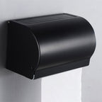 Modern Bathroom Accessory Set Black Soap Dish Bath Shelf Bathroom Set