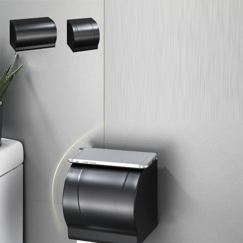 Modern Bathroom Accessory Set Black Soap Dish Bath Shelf Bathroom Set