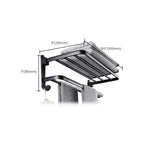 Modern Bathroom Accessory Set Black Soap Dish Bath Shelf Bathroom Set