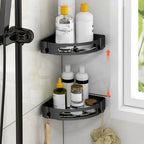 Modern Bathroom Accessories Black Paper Holder Bathroom Shelf Bathroom Accessory Set