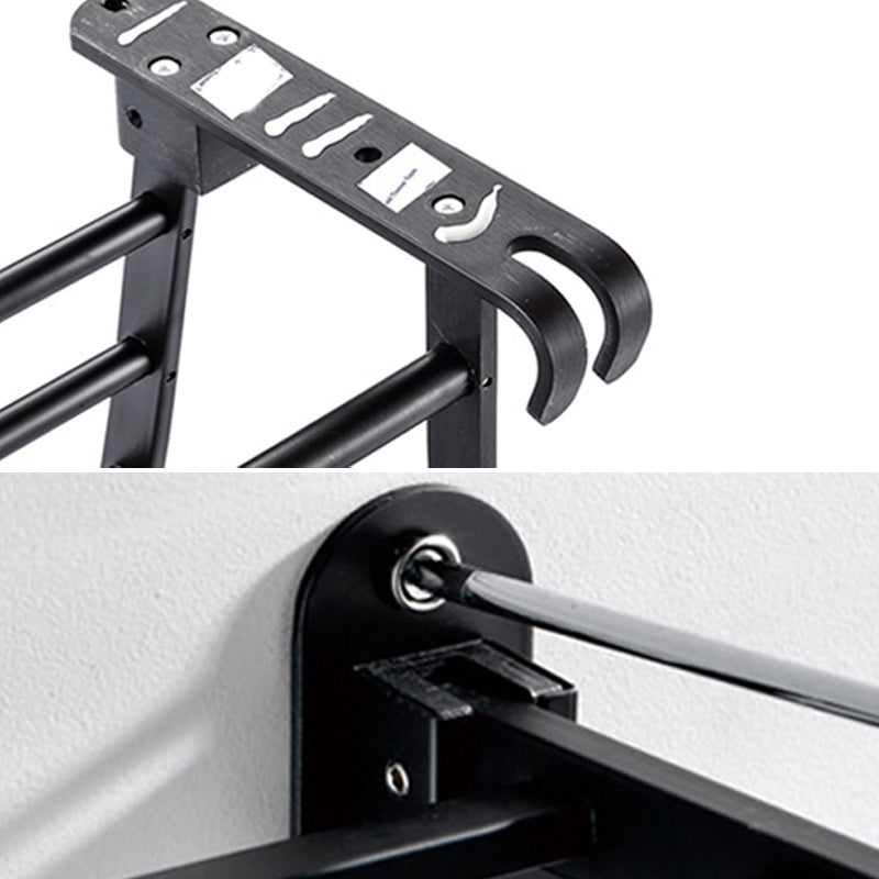 Modern Bathroom Accessories Black Paper Holder Bathroom Shelf Bathroom Accessory Set