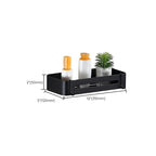 Modern Bathroom Accessories Black Paper Holder Bathroom Shelf Bathroom Accessory Set