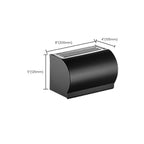 Modern Bathroom Accessories Black Paper Holder Bathroom Shelf Bathroom Accessory Set
