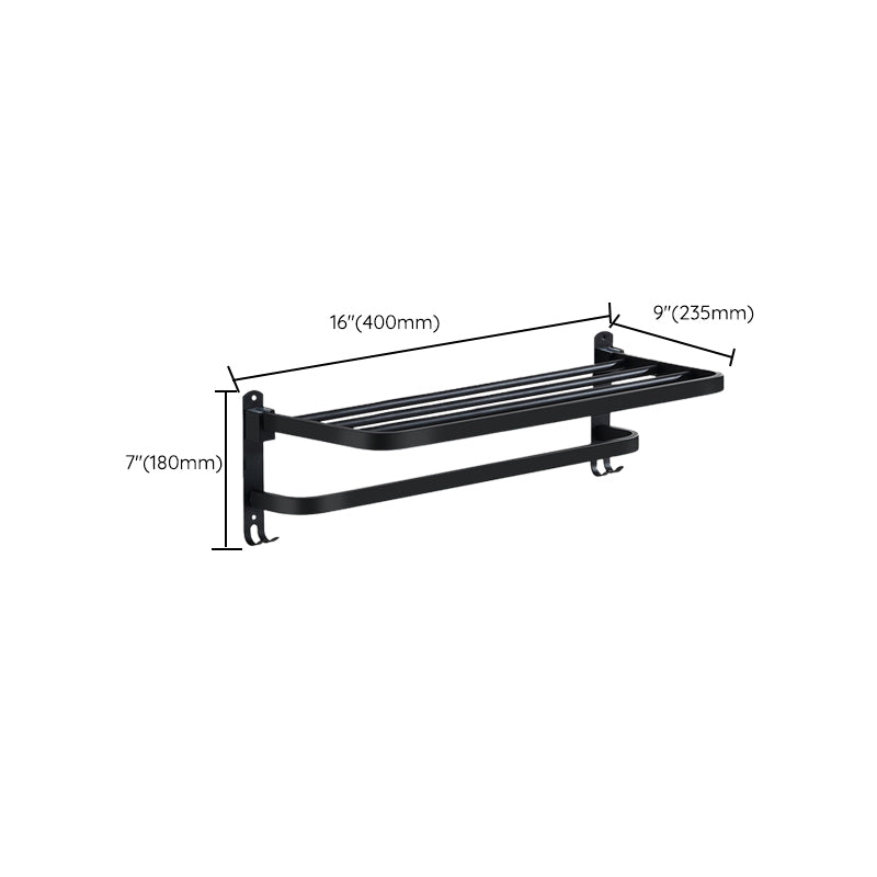 Modern Bathroom Accessories Black Paper Holder Bathroom Shelf Bathroom Accessory Set