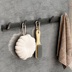Matte Gray Bathroom Hardware Set Modern Bathroom Accessories Set