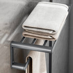 Matte Gray Bathroom Hardware Set Modern Bathroom Accessories Set