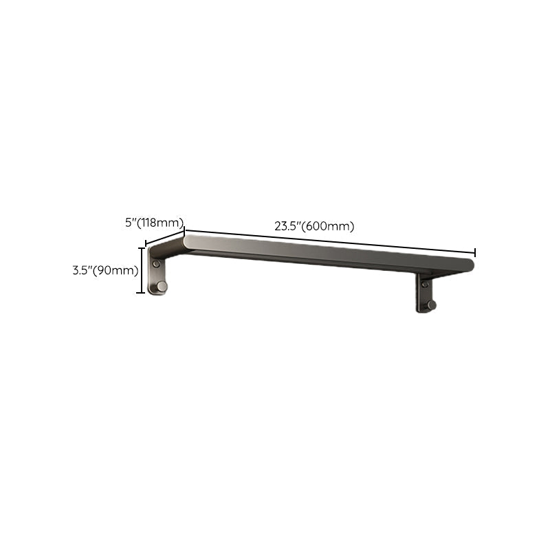 Matte Gray Bathroom Hardware Set Modern Bathroom Accessories Set