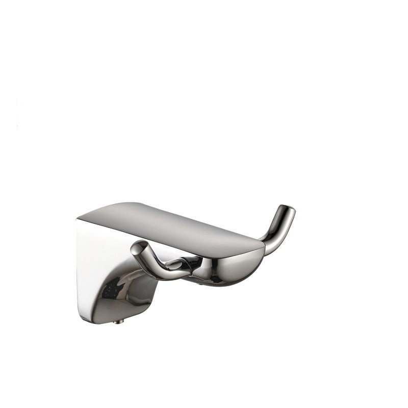 Modern Bathroom Hardware Paper Holder Bathroom Shelf Silver Bathroom Accessory Set