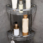 Modern Bathroom Hardware Paper Holder Bathroom Shelf Silver Bathroom Accessory Set
