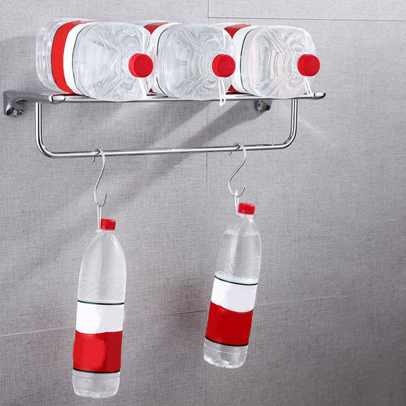 Modern Bathroom Hardware Paper Holder Bathroom Shelf Silver Bathroom Accessory Set