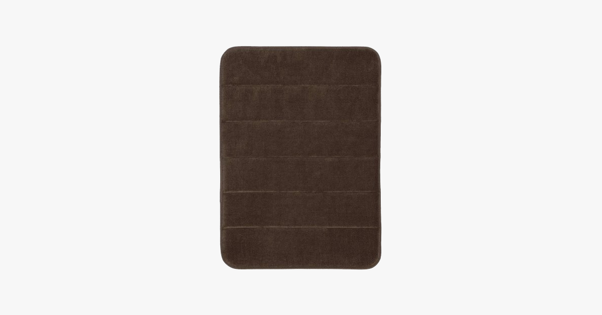 Memory Foam Bath Mats – Say goodbye to accidental slipping!