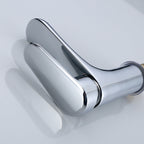 Modern Sink Faucet Monochrome Brass Sink Faucet for the Bathroom