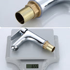 Modern Sink Faucet Monochrome Brass Sink Faucet for the Bathroom