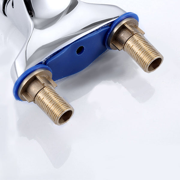 High arch conversion faucet two-handle brass sink faucet for the bathroom