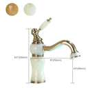 Luxury Vessel Faucet Brass Lever Handles Low Arc Sink Faucet