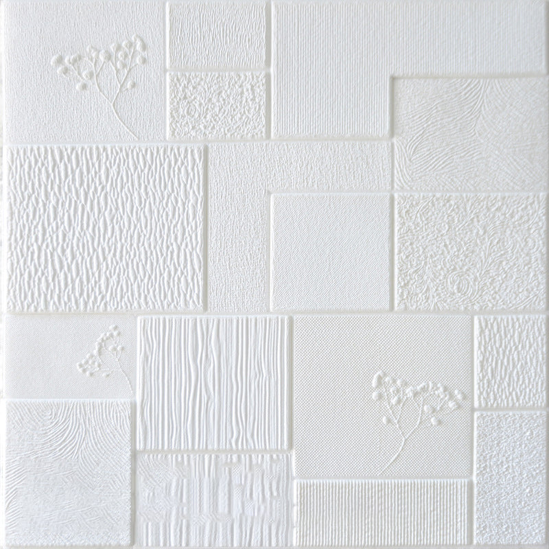 Industrial Wall Plank 3D Brick Bathroom Living Room Wall Panel Set of 1