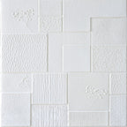 Industrial Wall Plank 3D Brick Bathroom Living Room Wall Panel Set of 1