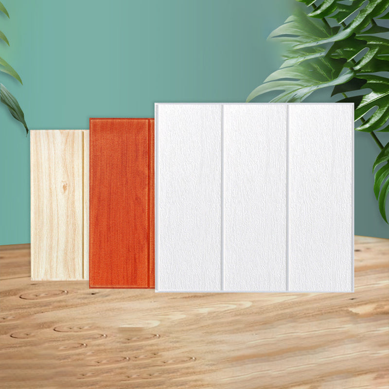 Modern Wall Cladding Peel and Stick Wood Look Design Wall Cladding