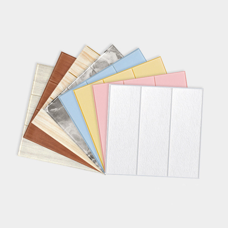 Modern Wall Cladding Peel and Stick Wood Look Design Wall Cladding