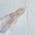 Modern Pearl Wainscoting PVC Wall Access Panel Peel and Stick Wall Tile for Bedroom