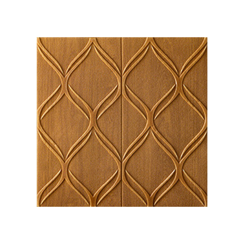 Contemporary waterproof wall planks striped brick bedroom wall panels