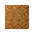 Contemporary waterproof wall planks striped brick bedroom wall panels