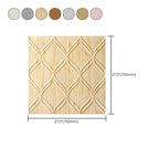 Contemporary waterproof wall planks striped brick bedroom wall panels