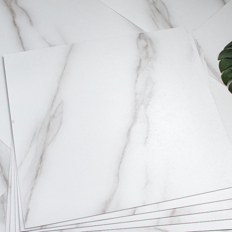 Peel & Stick Vinyl Floor Lightweight Vinyl Floor with Marble Look