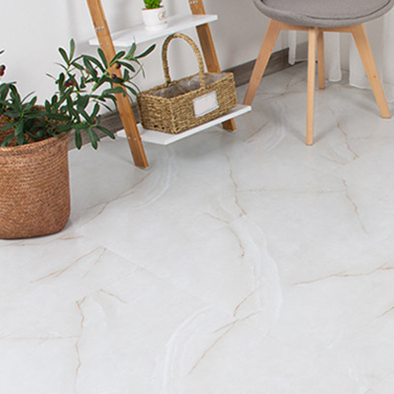 Peel & Stick Vinyl Floor Lightweight Vinyl Floor with Marble Look