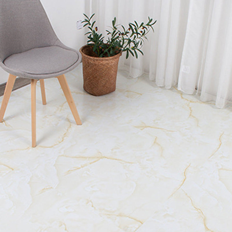 Peel & Stick Vinyl Floor Lightweight Vinyl Floor with Marble Look
