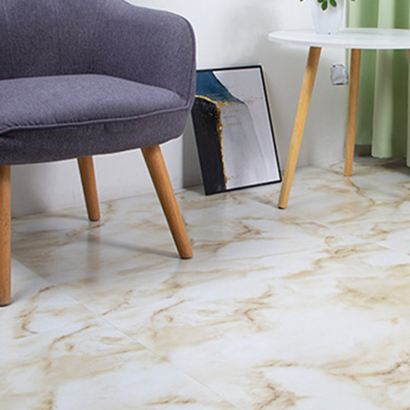 Peel & Stick Vinyl Floor Lightweight Vinyl Floor with Marble Look