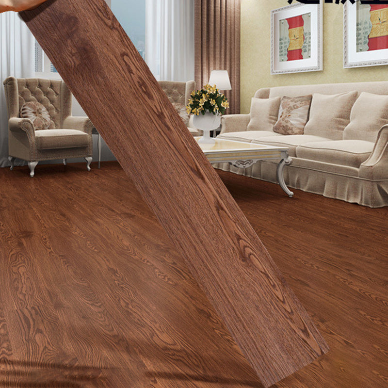 Peel and Stick Vinyl Flooring Matte Vinyl with Wood Look