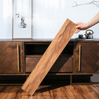 Peel and Stick Vinyl Flooring Matte Vinyl with Wood Look