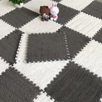 Color-Fading-Resistant Carpet Tile Solid Interlocking Carpet Tile