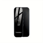 Portable Two-Way Language Translator with Built-In Wi-Fi and Rechargeable USB Battery - Compact Travel Device for Effortless Communication