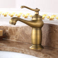 Low arch country vessel faucet single lever brass faucet for bathroom