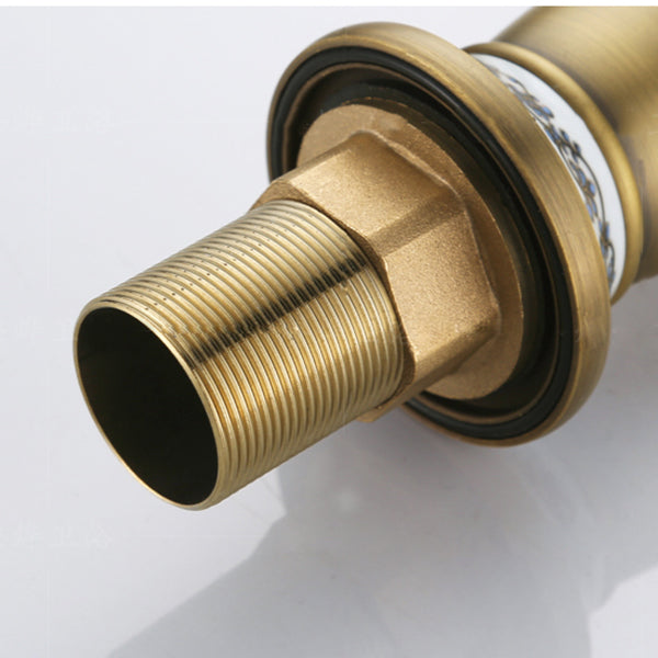 Low arch country vessel faucet single lever brass faucet for bathroom