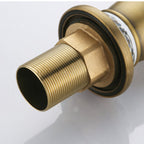 Low arch country vessel faucet single lever brass faucet for bathroom