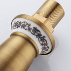 Low arch country vessel faucet single lever brass faucet for bathroom