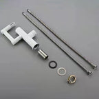 Modern Vessel Sink Faucet Copper 1-Handle Low Arc Vessel Faucet for the Bathroom