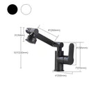 Modern sink faucet stainless steel lever handles swivel spout sink faucet