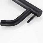 Industrial vessel fitting stainless steel lever handle sink faucet