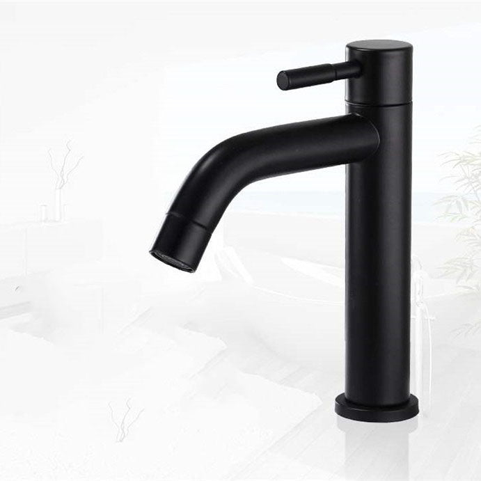 Industrial vessel fitting stainless steel lever handle sink faucet