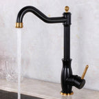 Traditional Built-in Inlet Standard Kitchen Faucet Lead-free Faucet