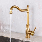 Traditional Built-in Inlet Standard Kitchen Faucet Lead-free Faucet