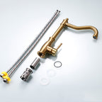 Traditional Built-in Inlet Standard Kitchen Faucet Lead-free Faucet